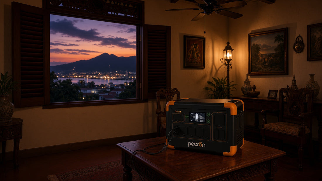 How Long Will a Pecron Solar Generator Last During a Trinidad Blackout?