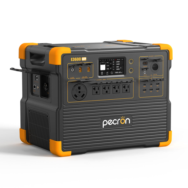 Pecron E3600LFP 3072Wh 3600W LiFePO4 Portable Power Station